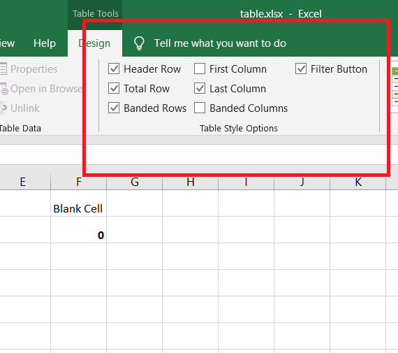 Excel Table - How to Create and Manage in Microsoft Excel - Xl in Excel