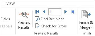 email merge from excel